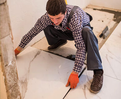 Expert tiling and home painting services in Mohali by Anjanay Infra