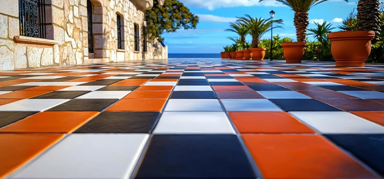 Colorful and Textured Pavers Colorful and Textured Pavers