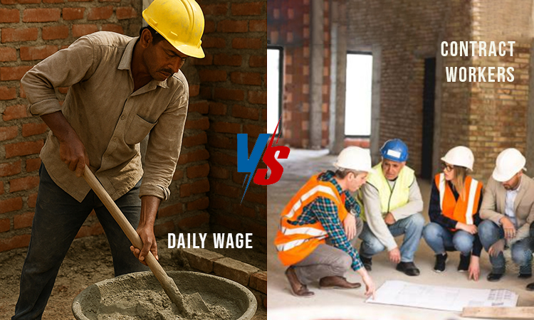 Mistri Hiring Guide in Tricity – Daily Wage vs Contract Workers