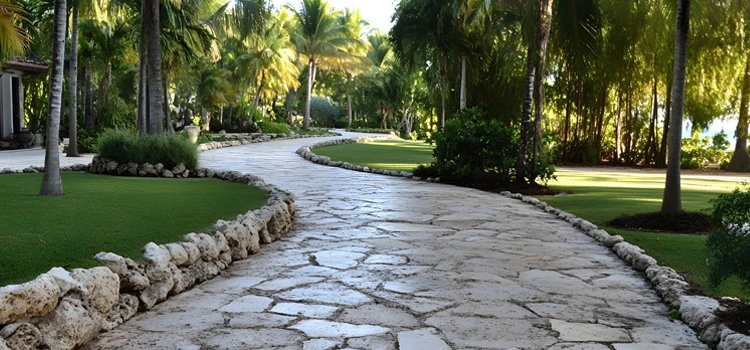 Wide Walkways with Borders Wide Walkways with Borders