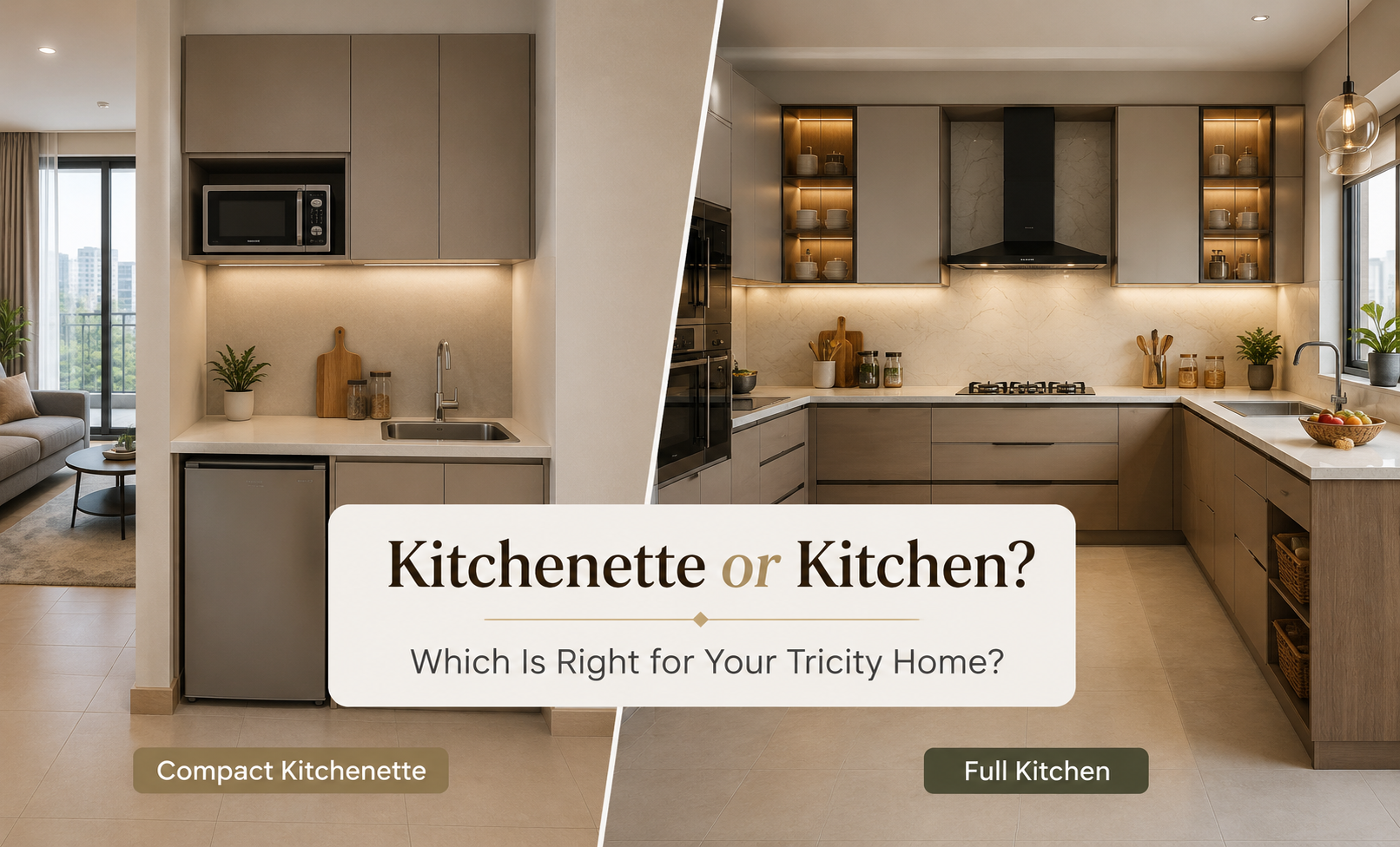 Kitchenette or Kitchen: Which Is Right for Your Tricity Home?