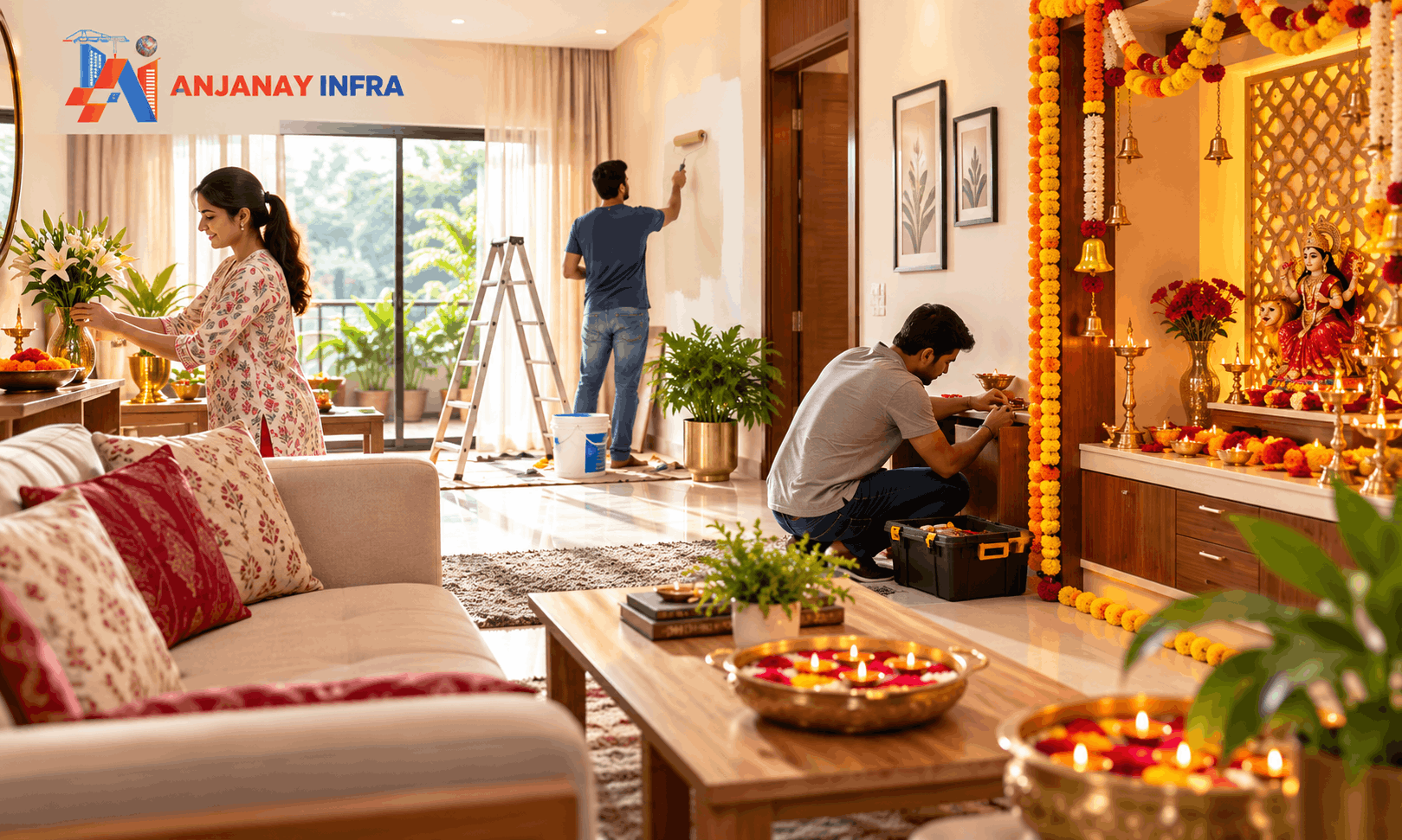 Navratri Home Preparation: Practical Checklist, Repairs and Makeover Ideas